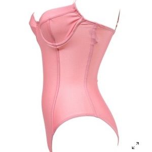 American Apparel Pink Underwire Swimsuit NEW